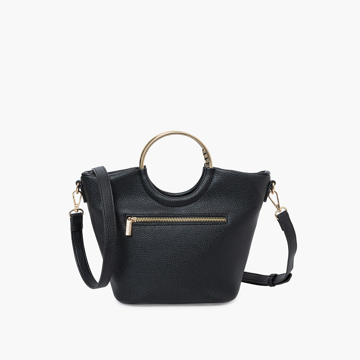 Petit sac shopper noir Sefa