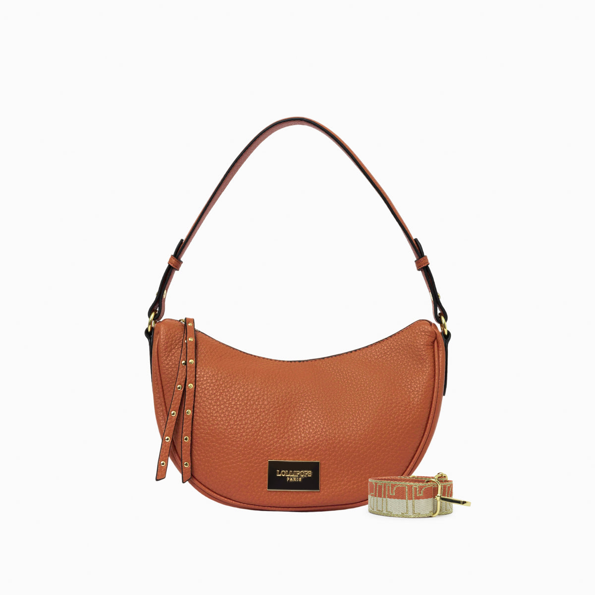Petit sac porté épaule corail Soni