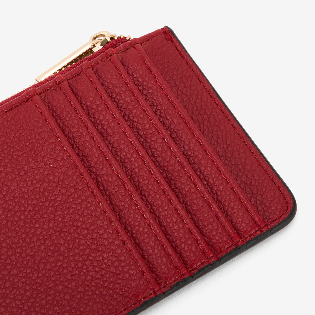 Porte cartes rouge Sya