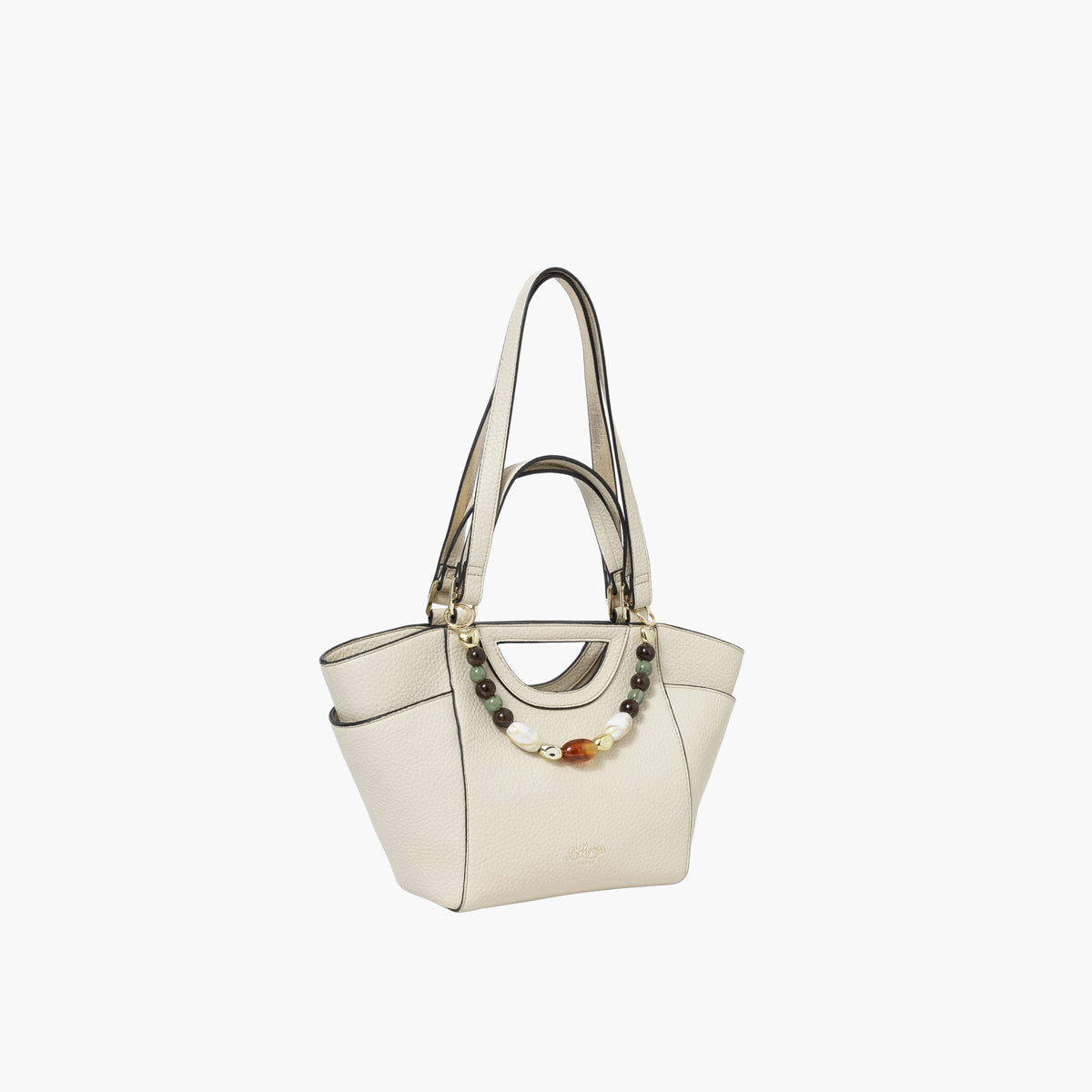 Sac shopper ivoire Stefie