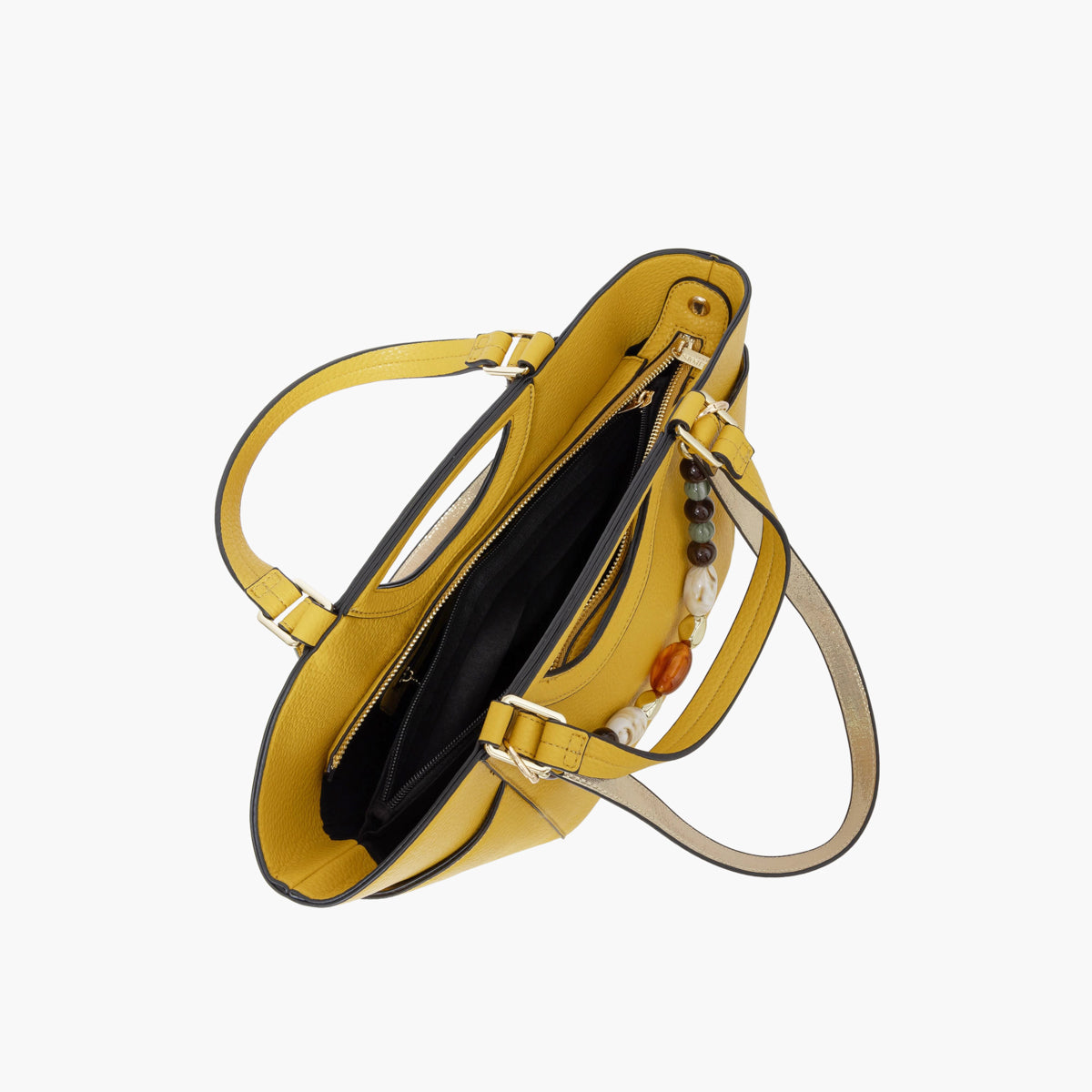 Sac shopper jaune Stefie