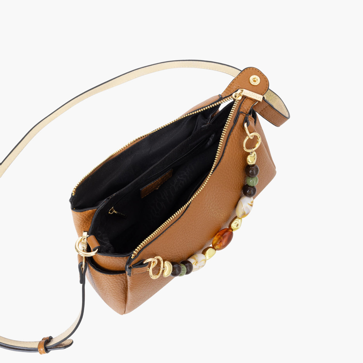 Sac porté épaule camel Stefie