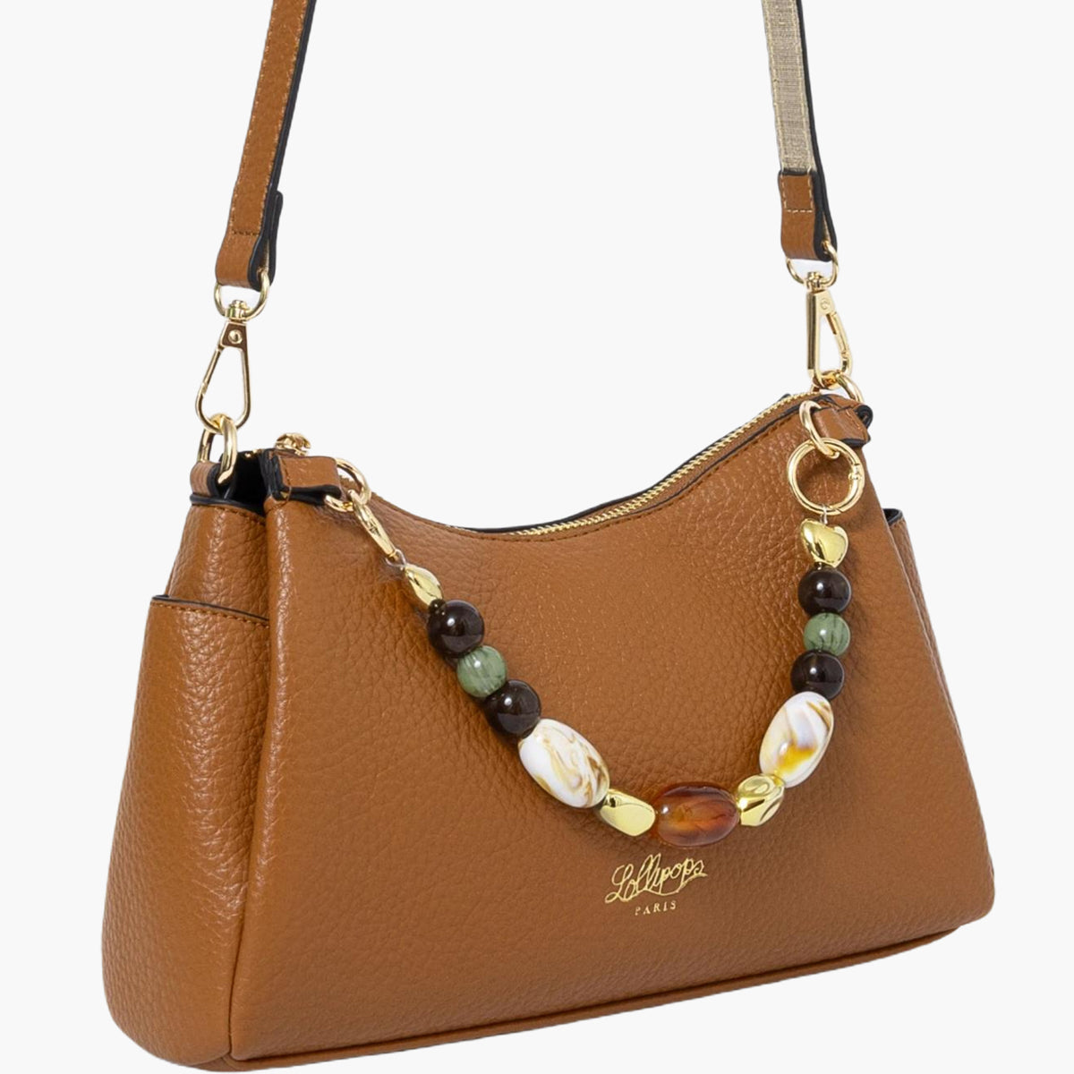 Sac porté épaule camel Stefie