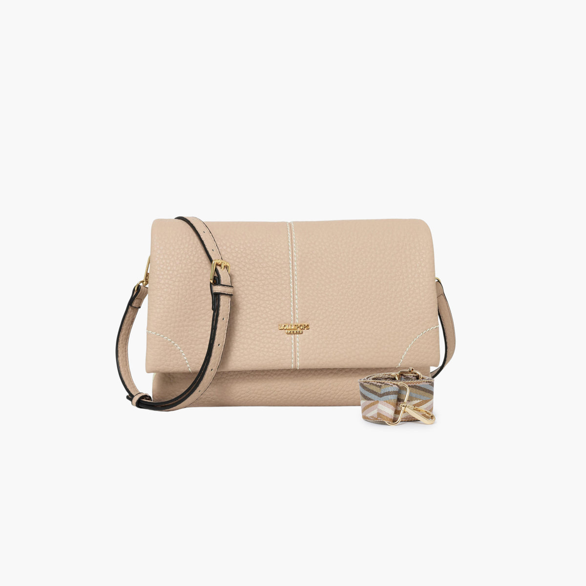Sac multipoches rose Sixtine