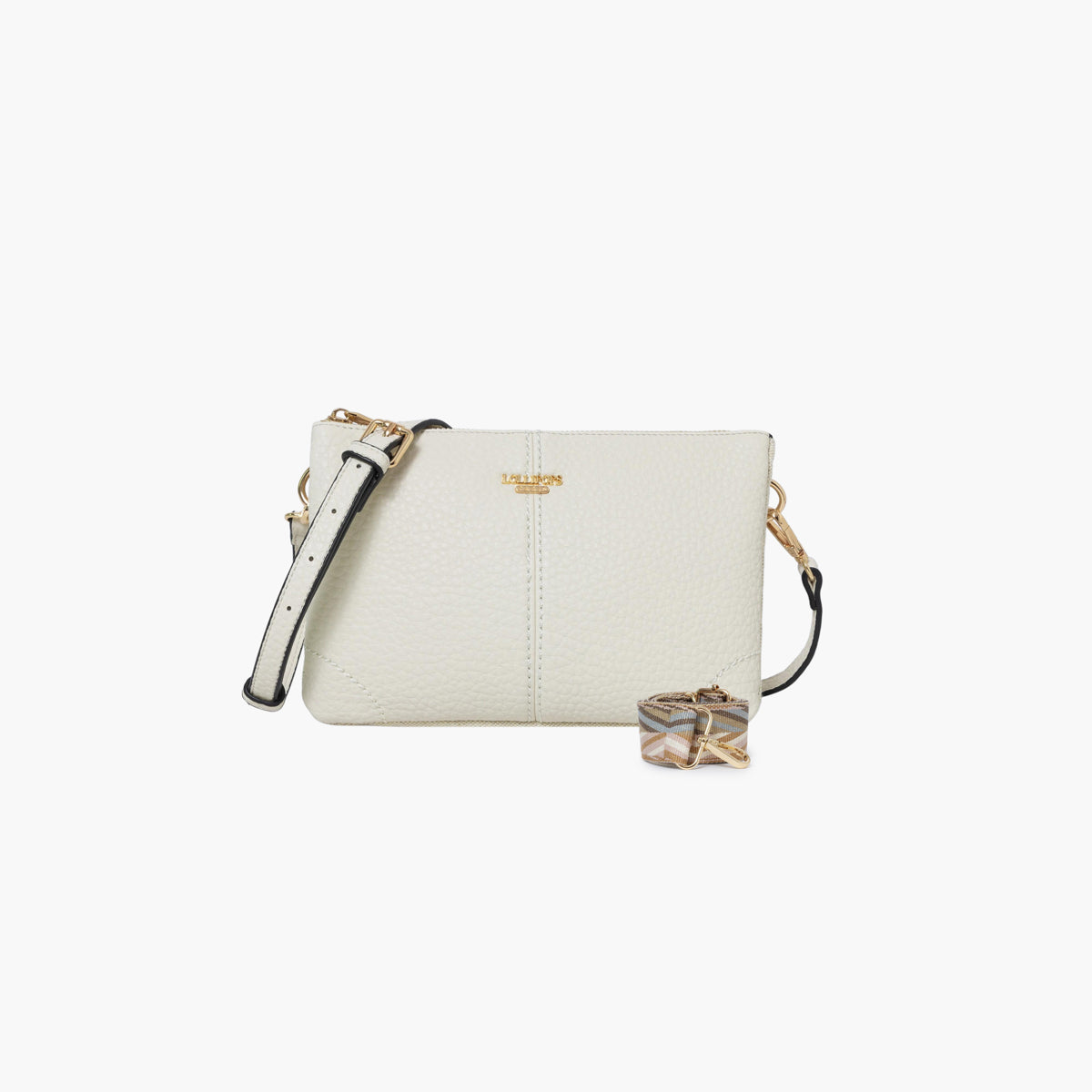 Sac multi poches ivoire Sixtine