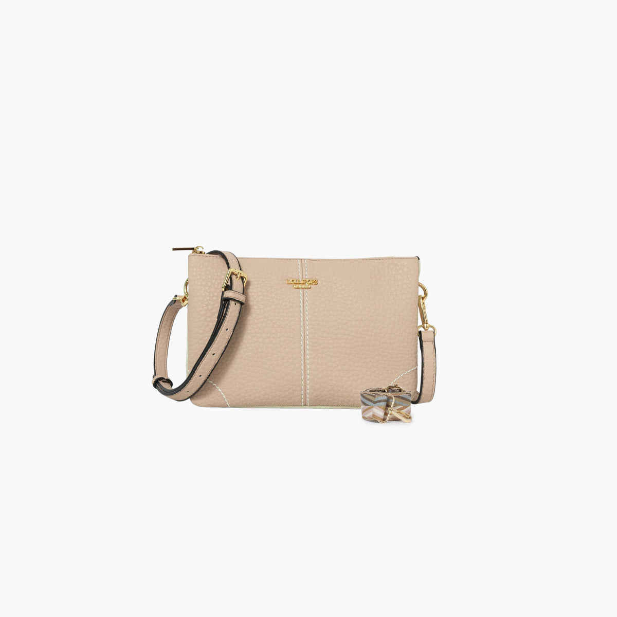 Sac multi poches rose Sixtine