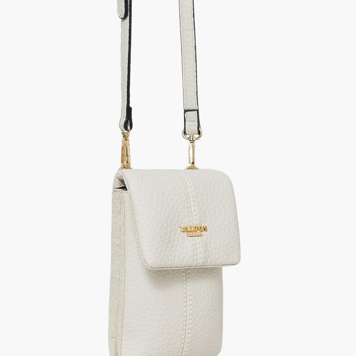 Pochette de téléphone ivoire Sixtine