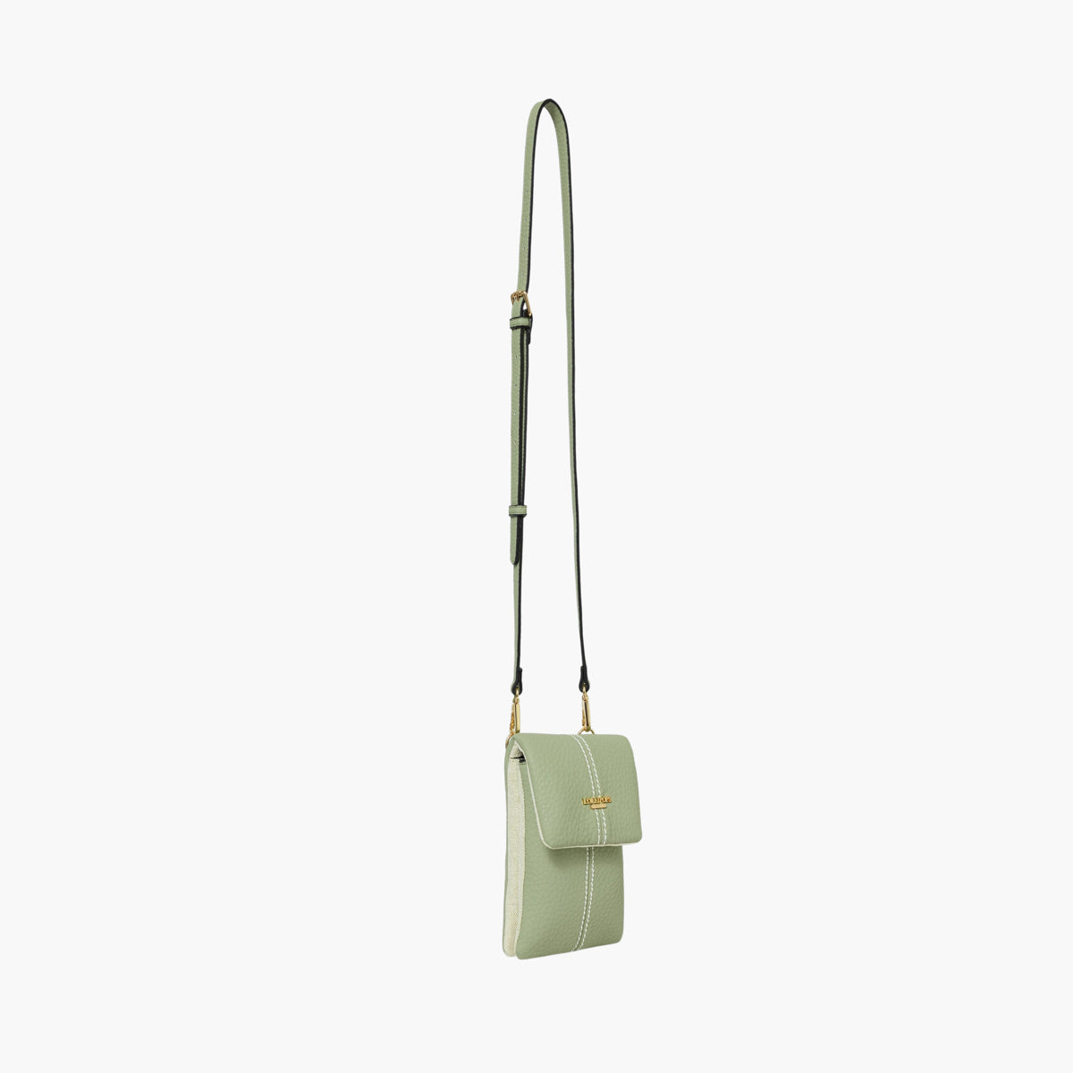 Pochette de téléphone vert Sixtine