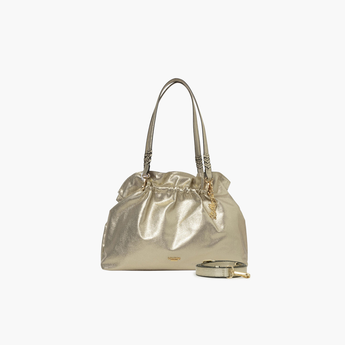 Sac shopper doré Shania