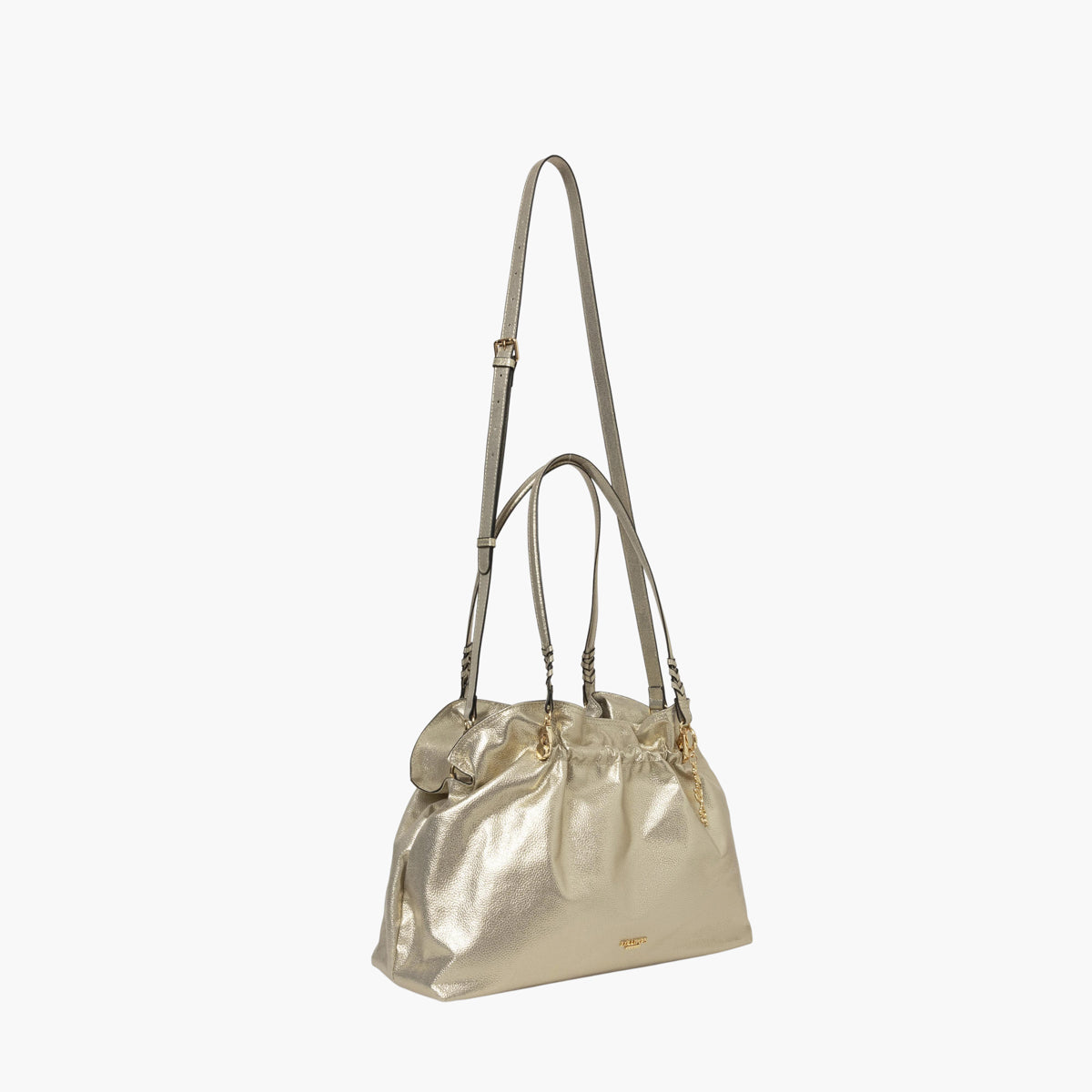 Sac shopper doré Shania