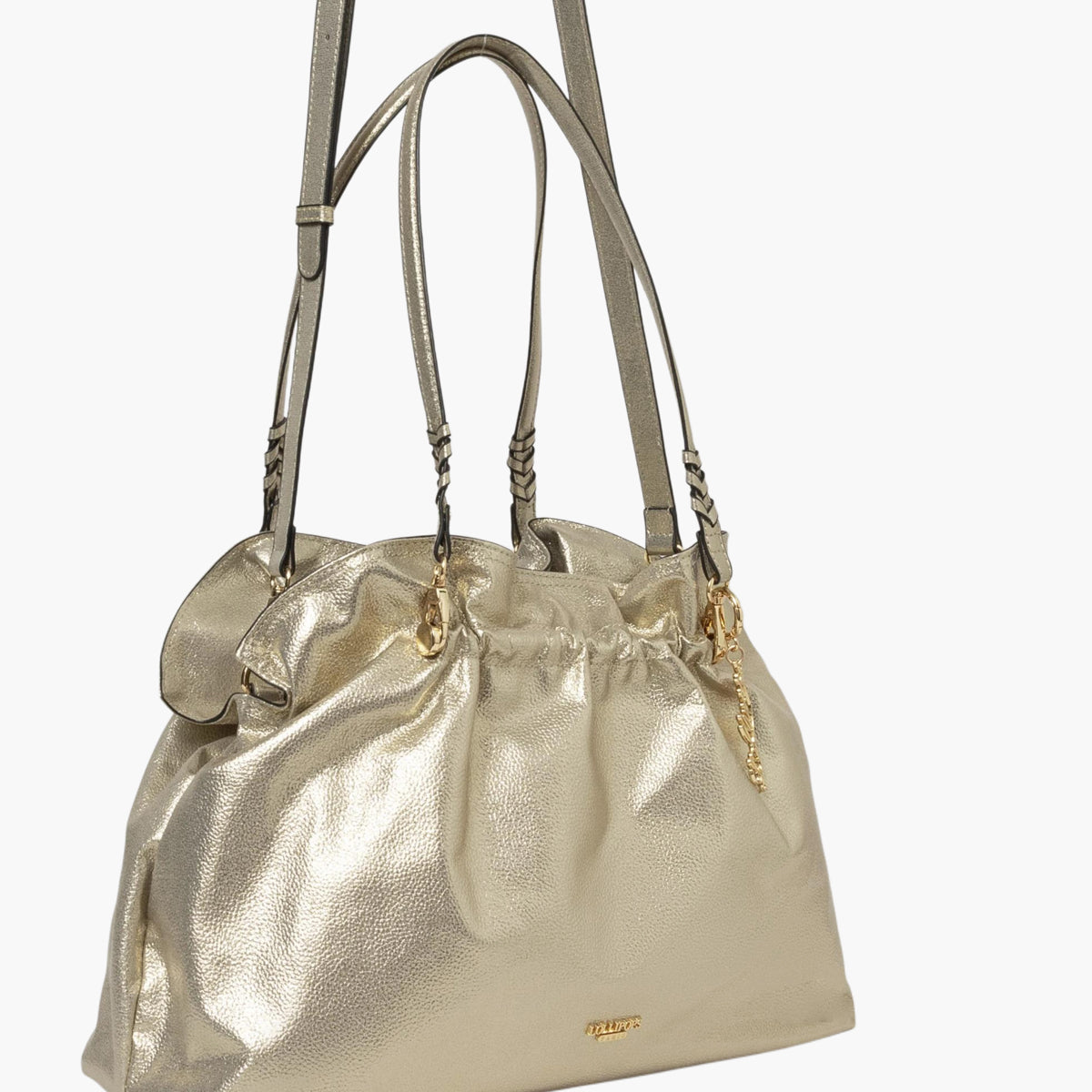 Sac shopper doré Shania