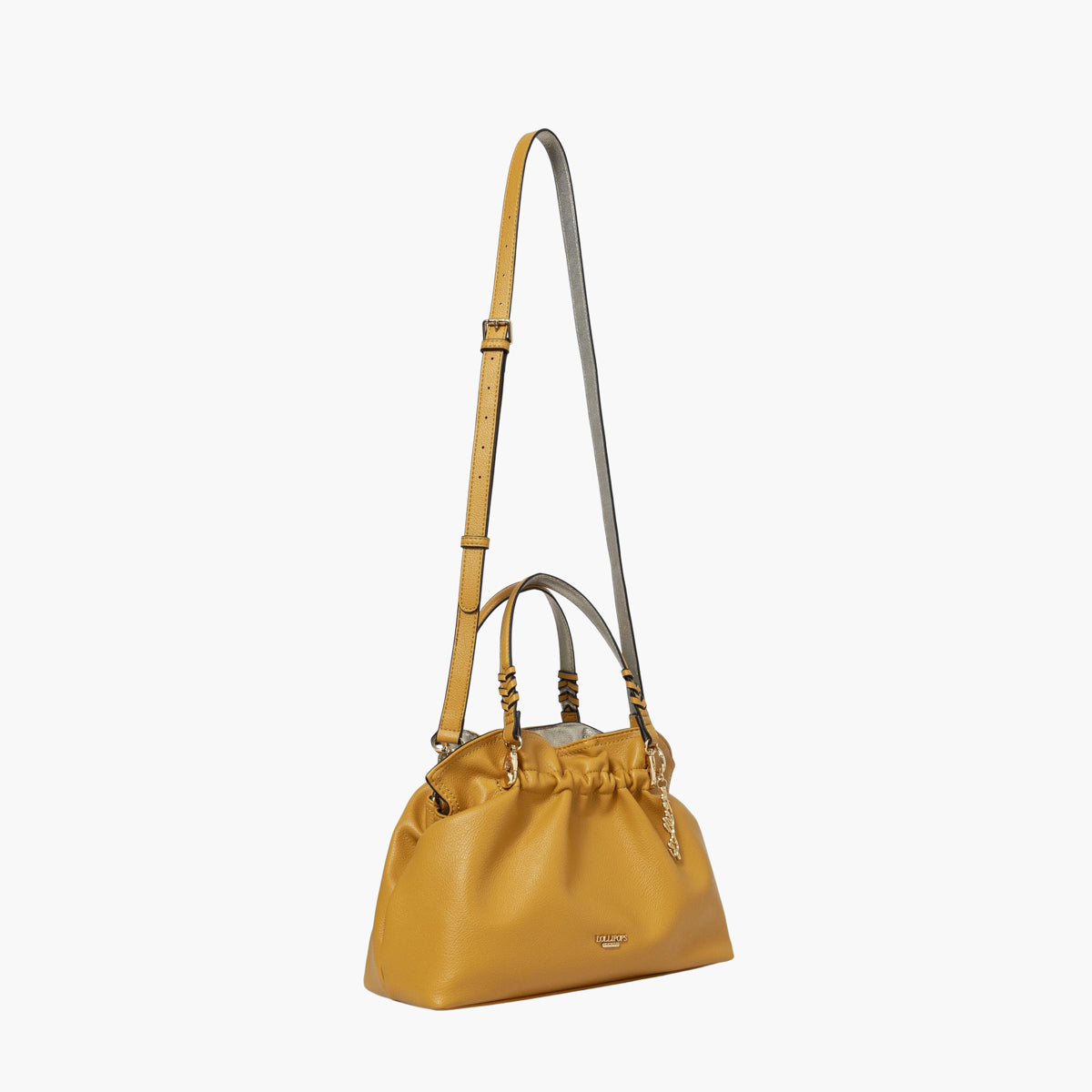Petit sac shopper jaune Shania