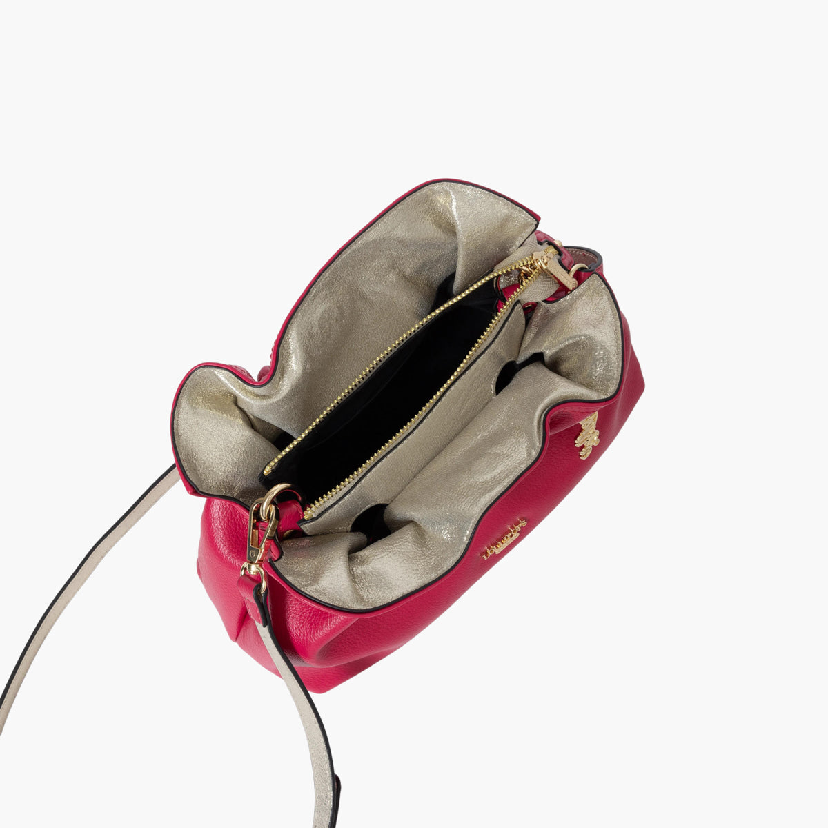 Sac porté épaule fuchsia Shania