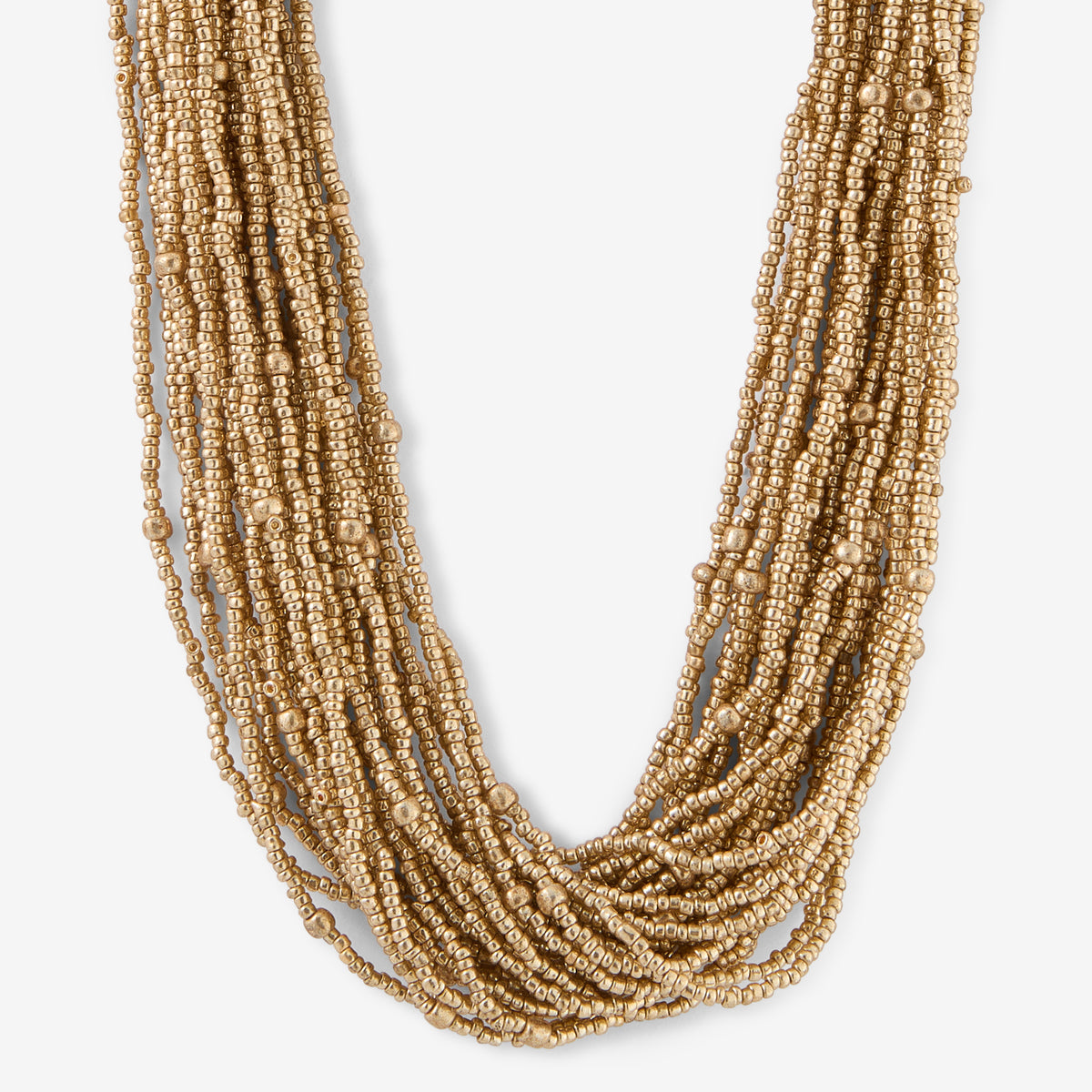 Collier multi-rangs multicolore Léopard félin