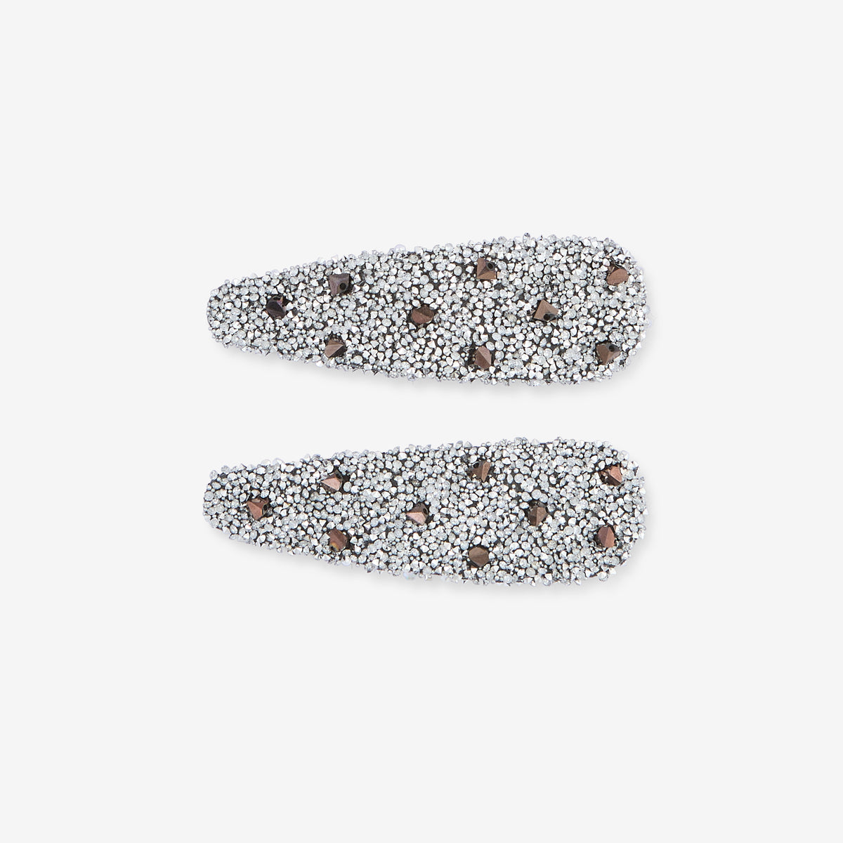 Set de barrettes à cheveux avec strass scintillants