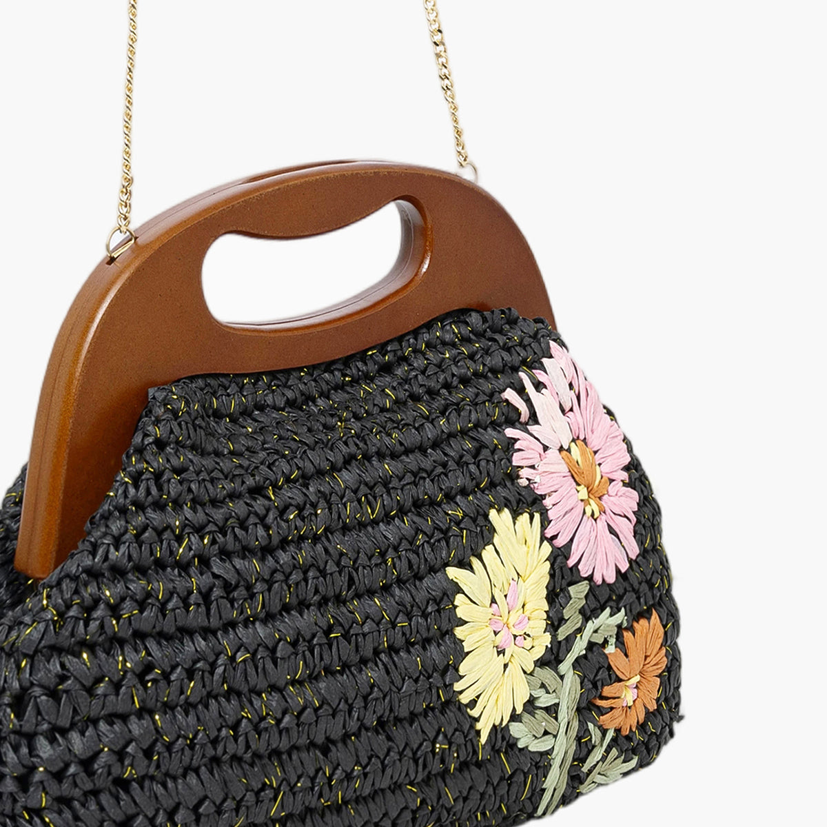 Sac frame noir Sybile