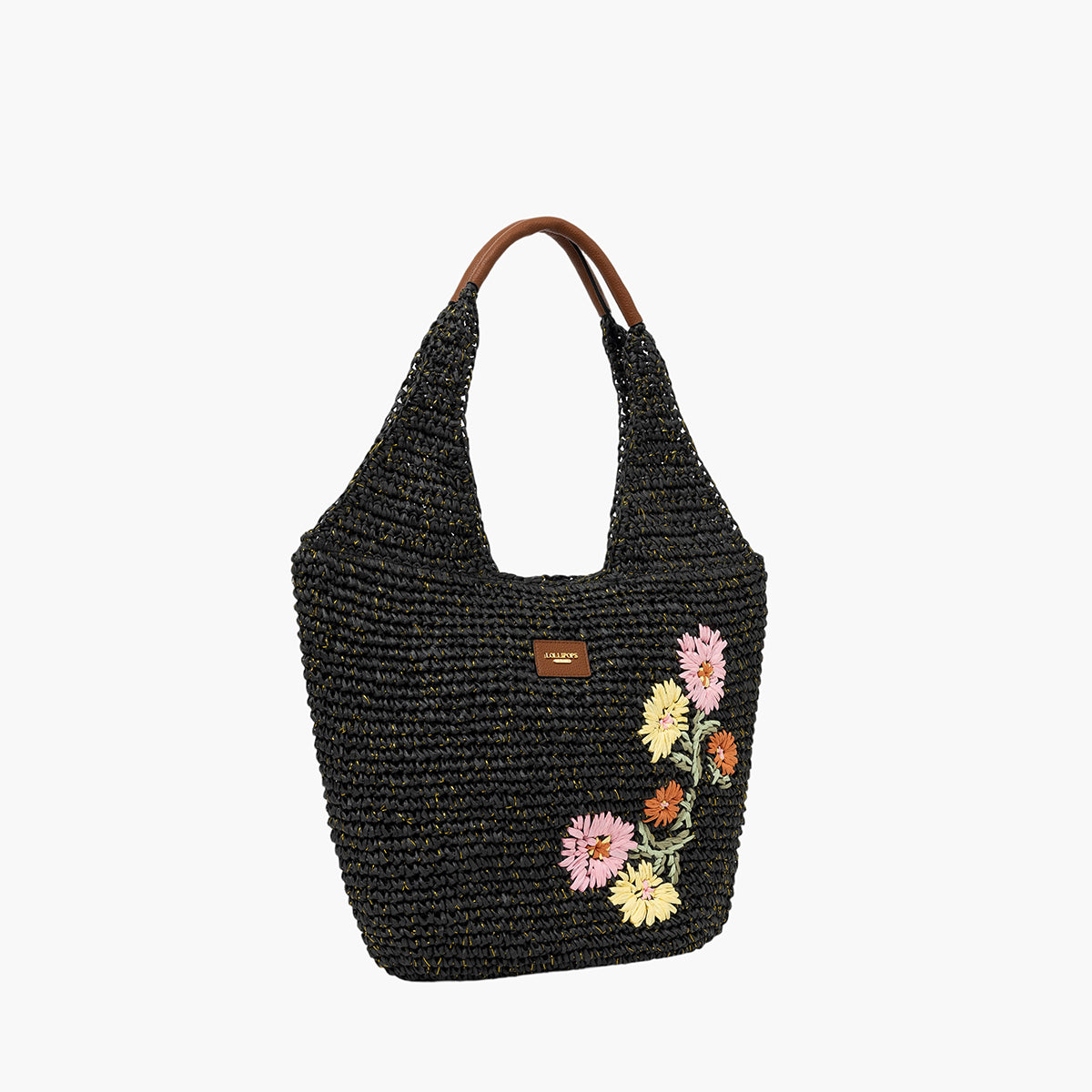 Sac hobo noir Sybile