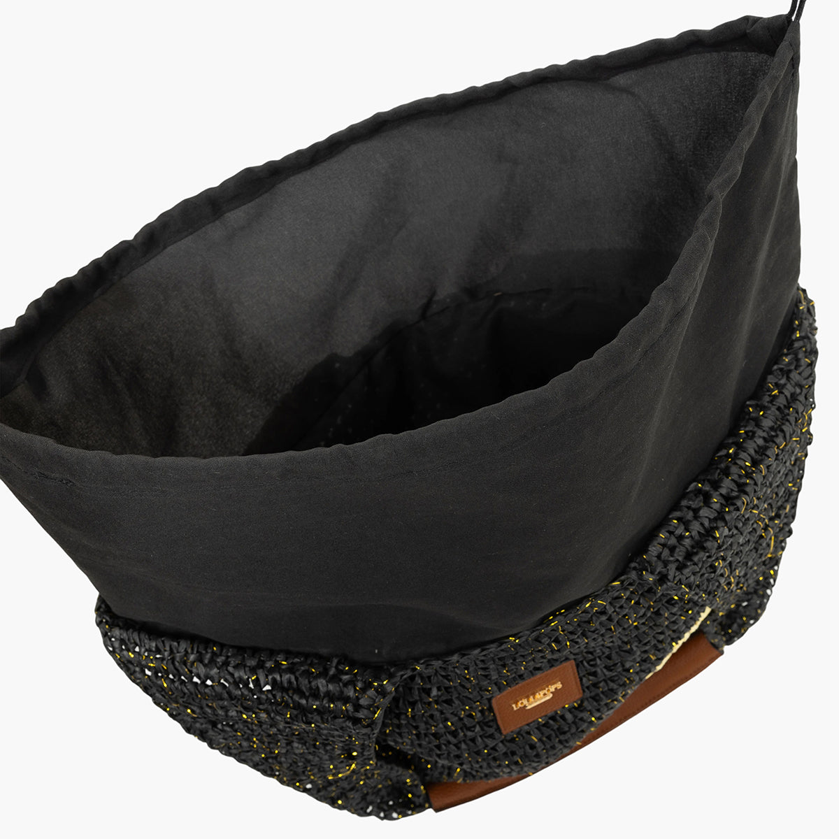 Sac hobo noir Sybile