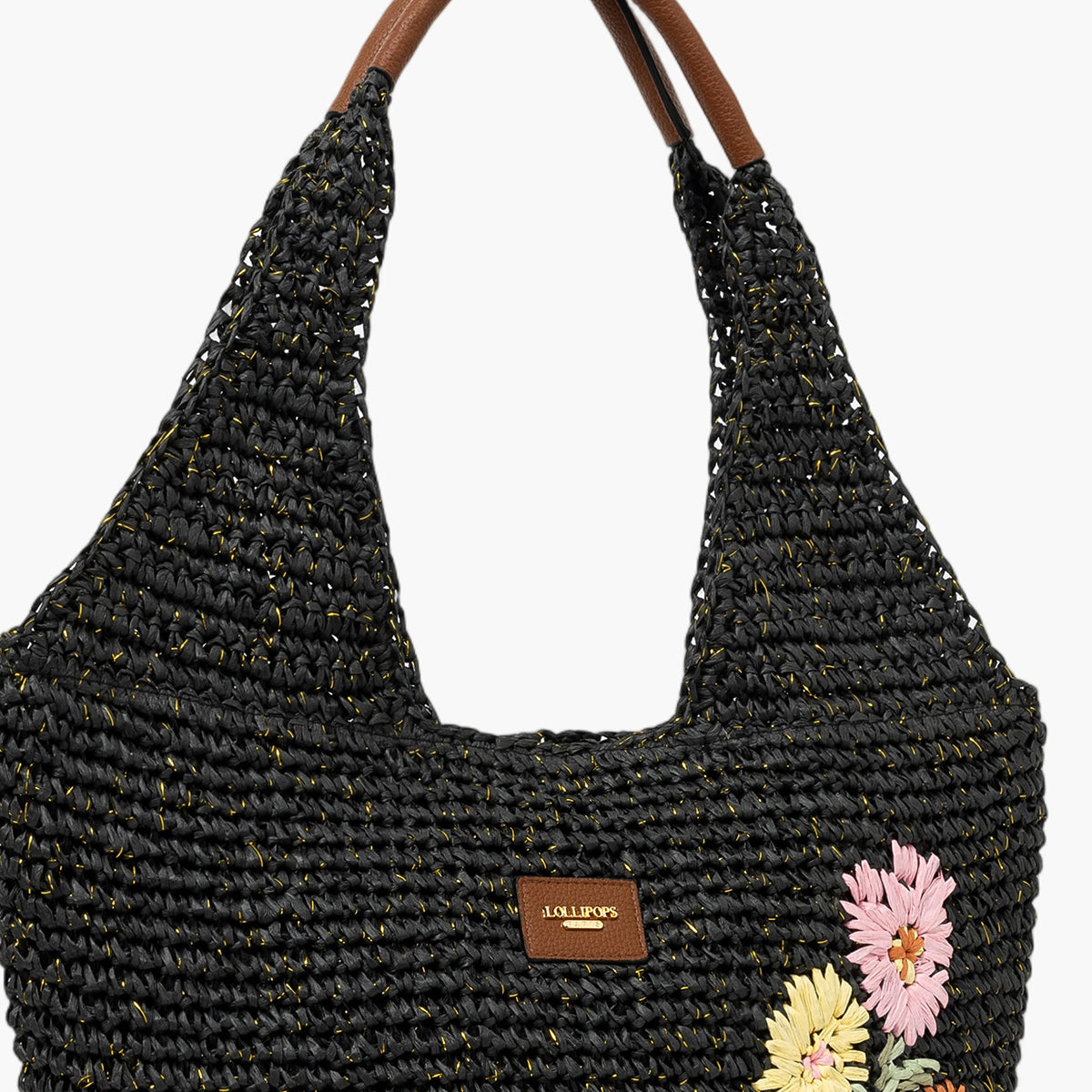 Sac hobo noir Sybile