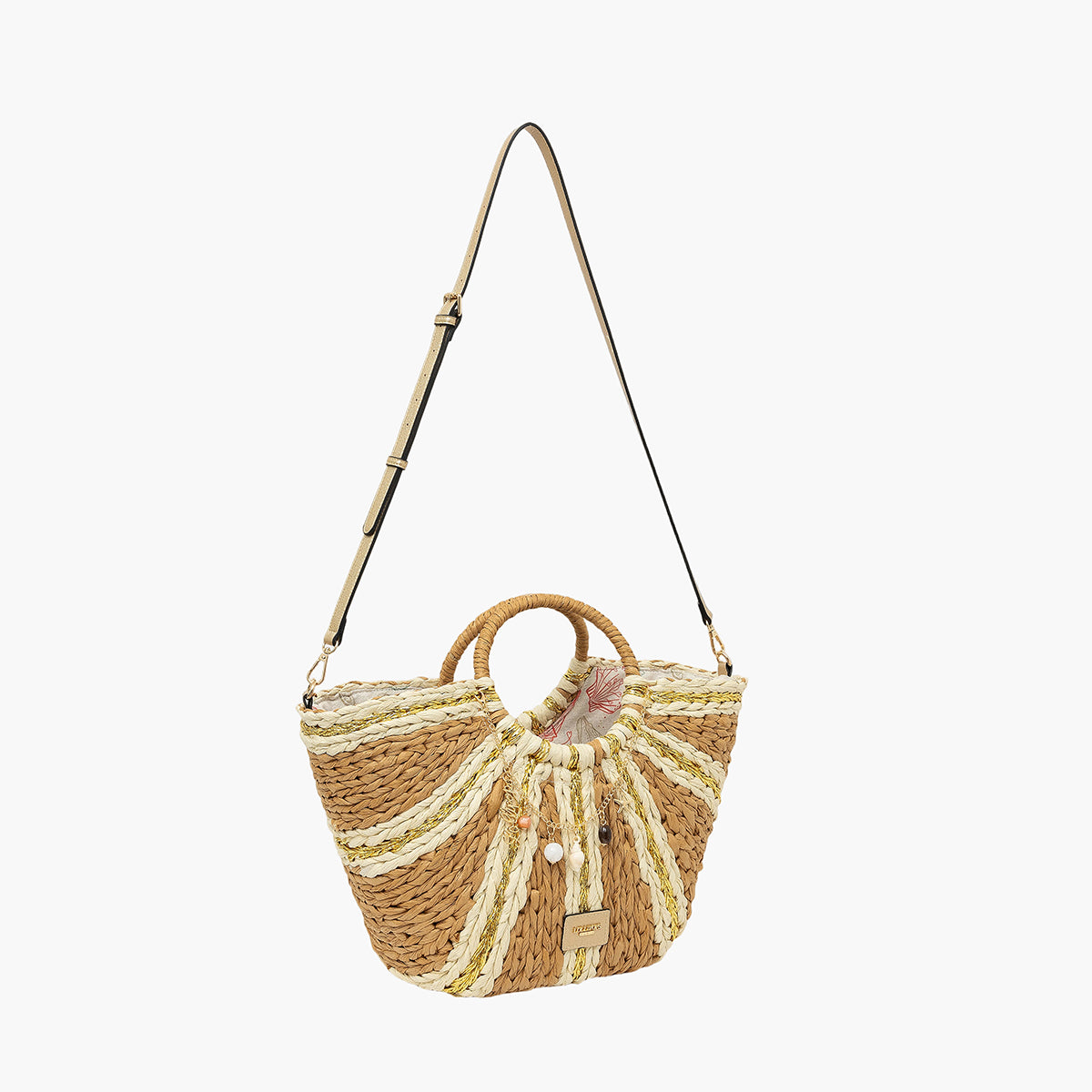 Grand panier beige Sotta