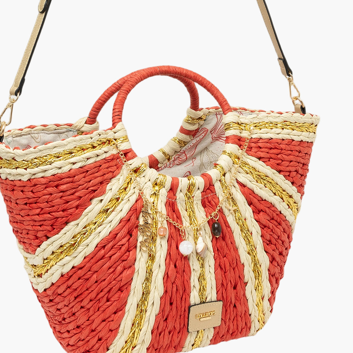 Grand panier corail Sotta