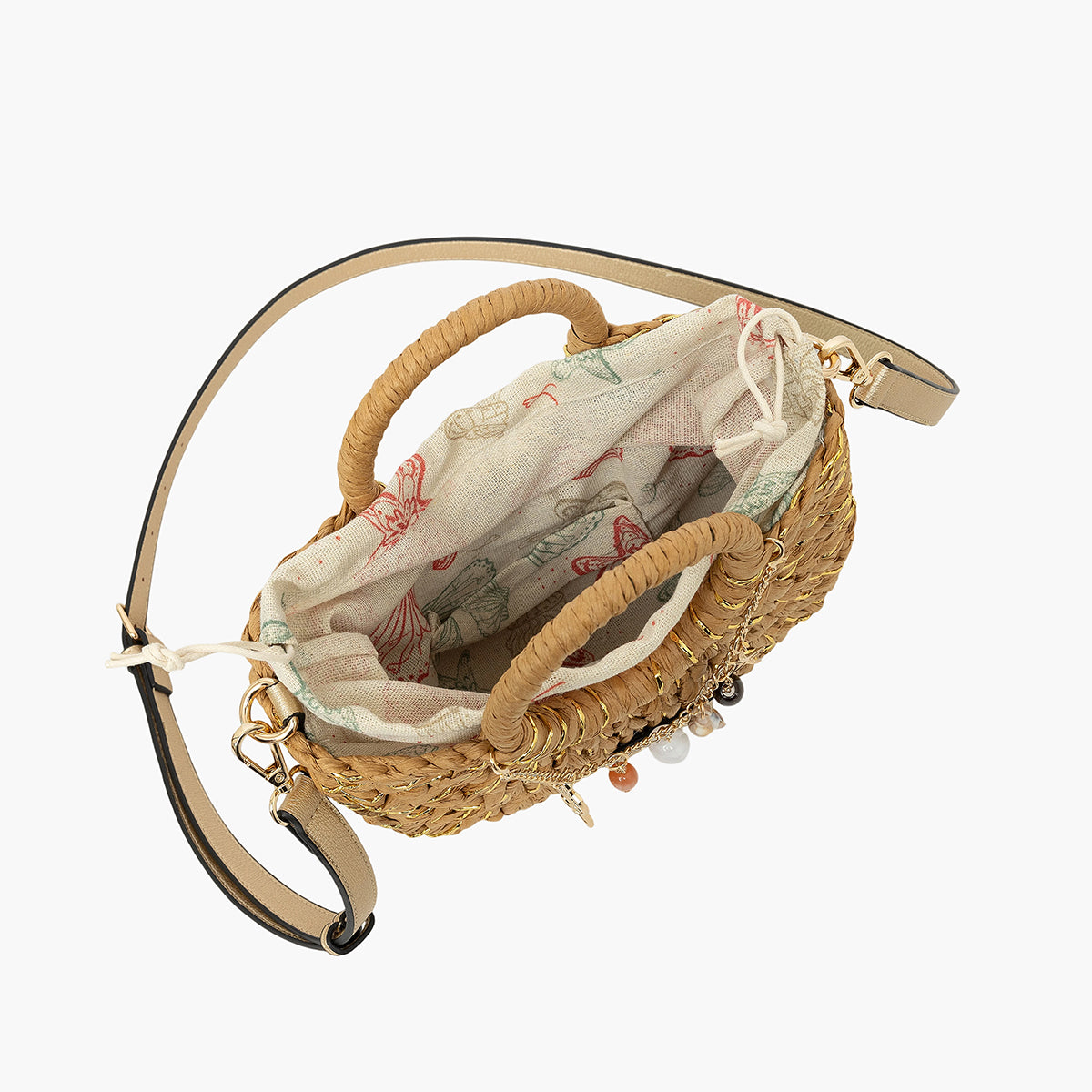 Sac panier beige Sotta
