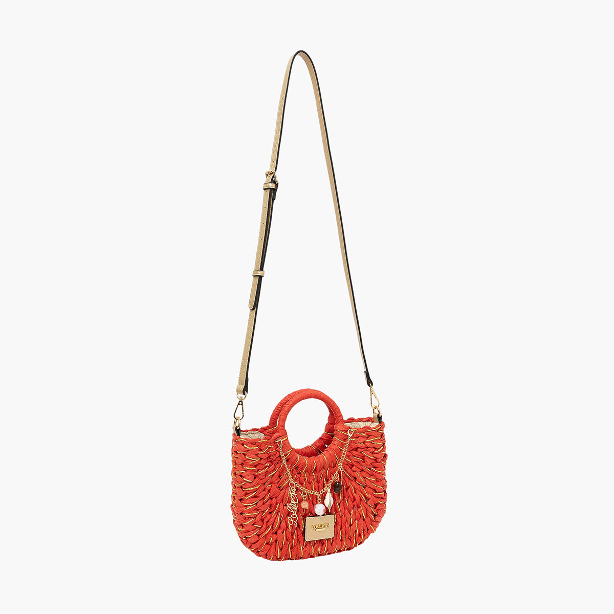 Sac panier corail Sotta