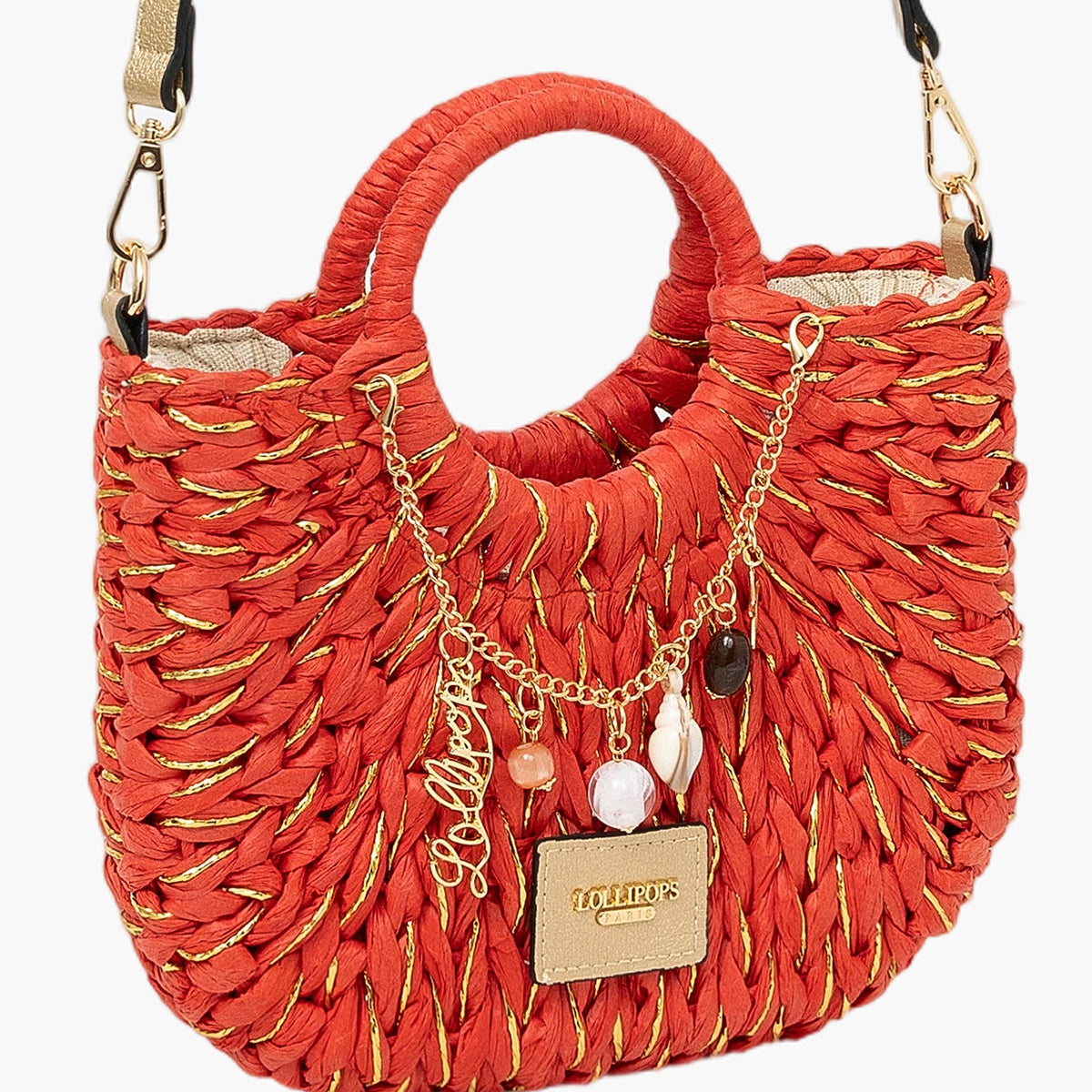 Sac panier corail Sotta