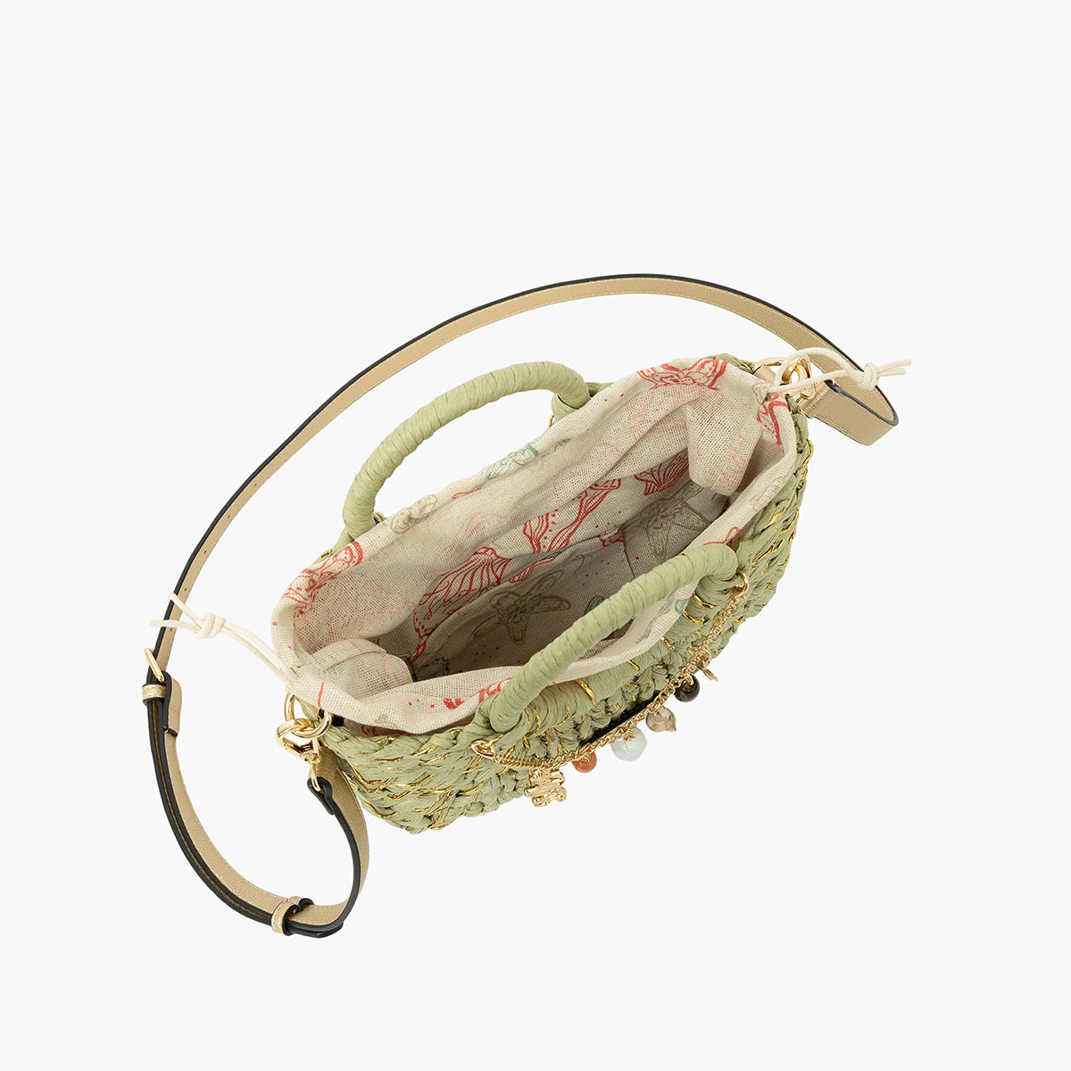 Sac panier kaki Sotta