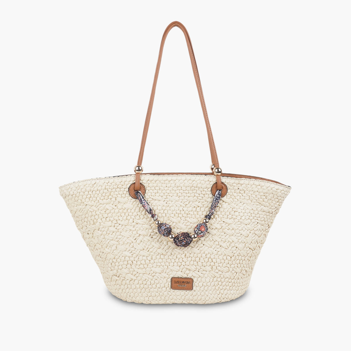Grand panier beige Shirley