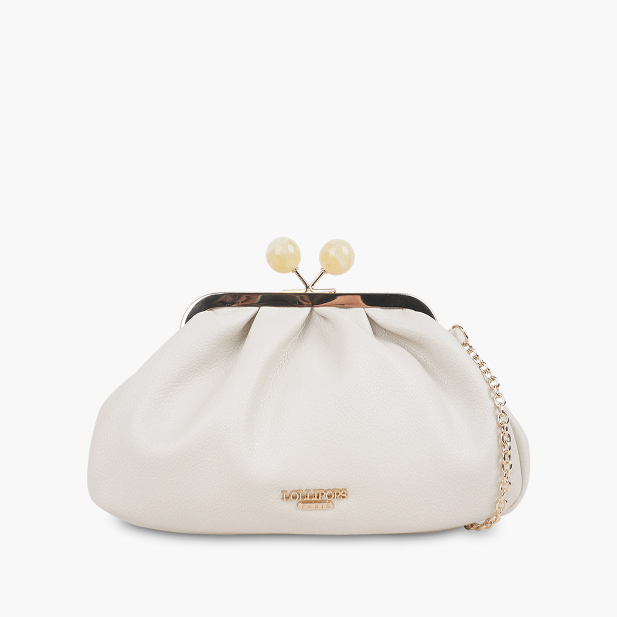 Petit sac frame ivoire Solie