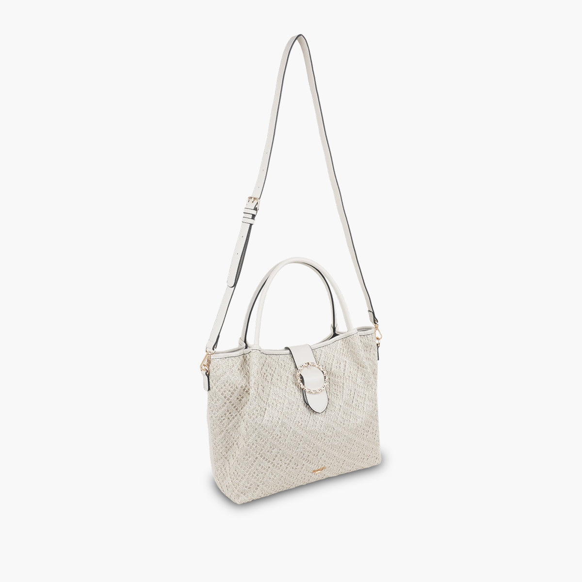 Sac shopper ivoire Solie