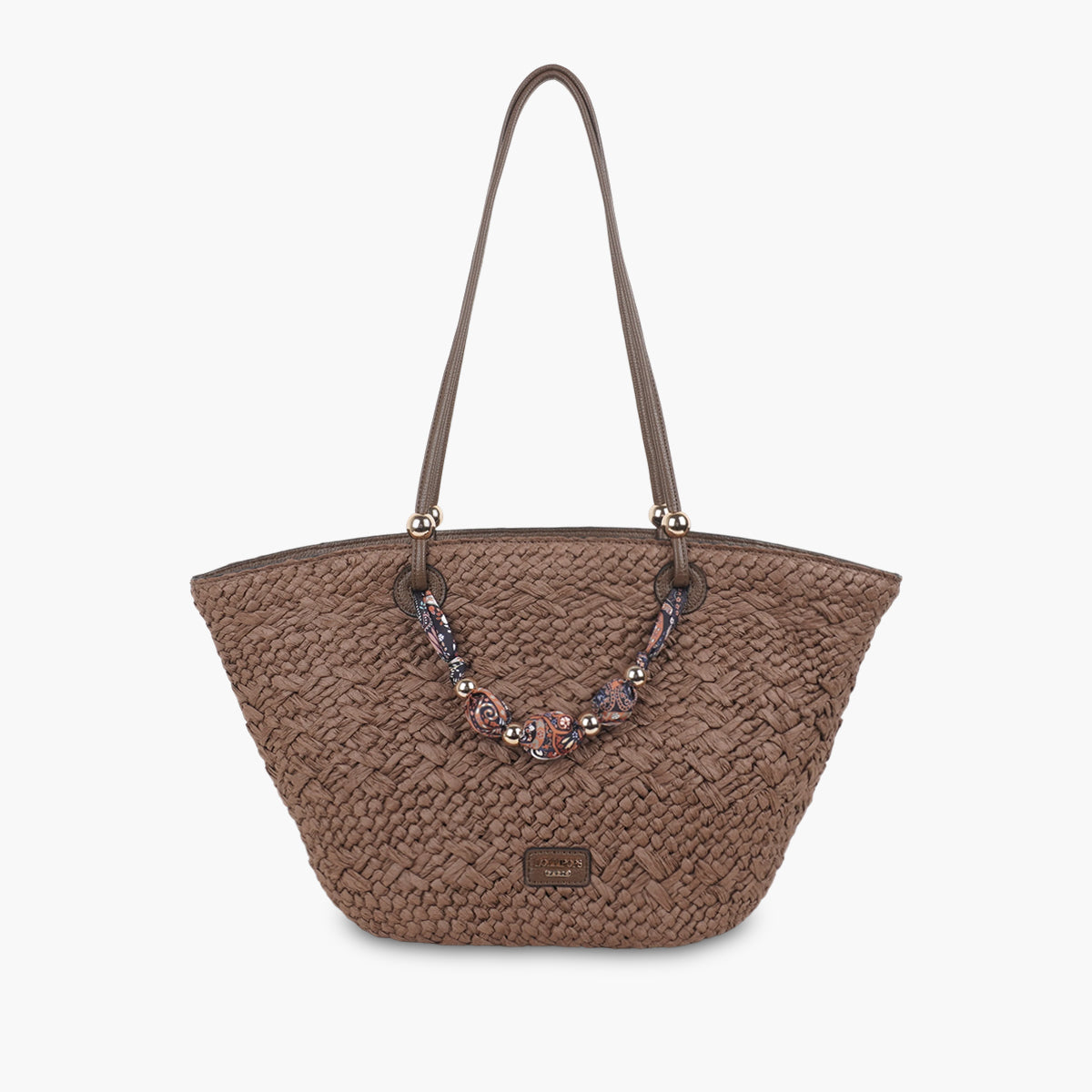 Grand panier marron Shirley