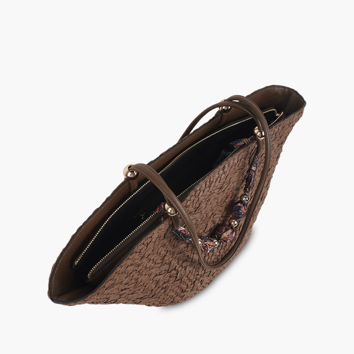 Grand panier marron Shirley