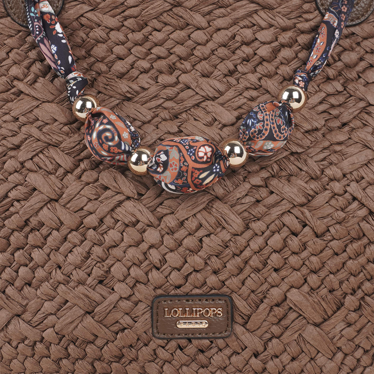 Grand panier marron Shirley