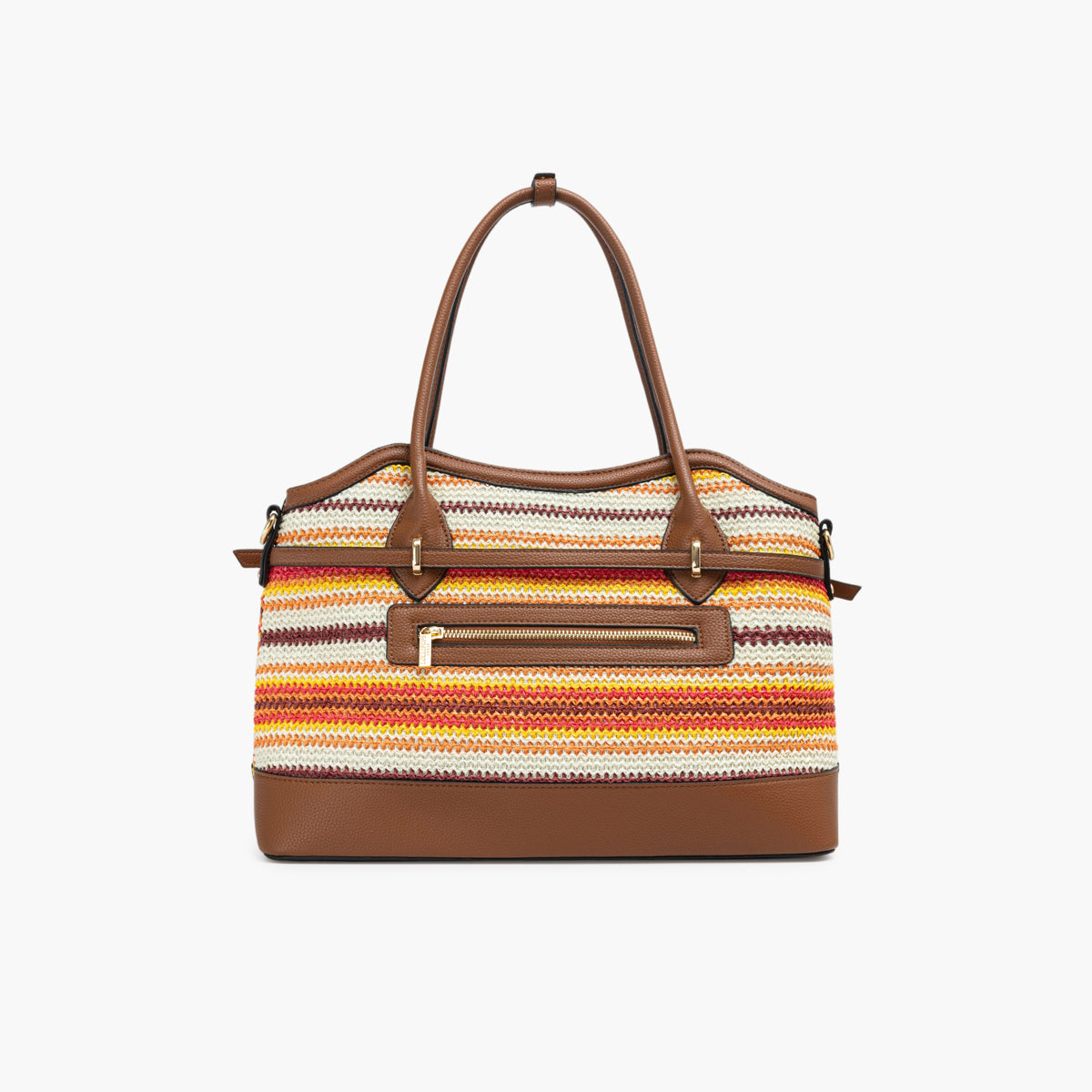 Grand sac shopper orange Sartene