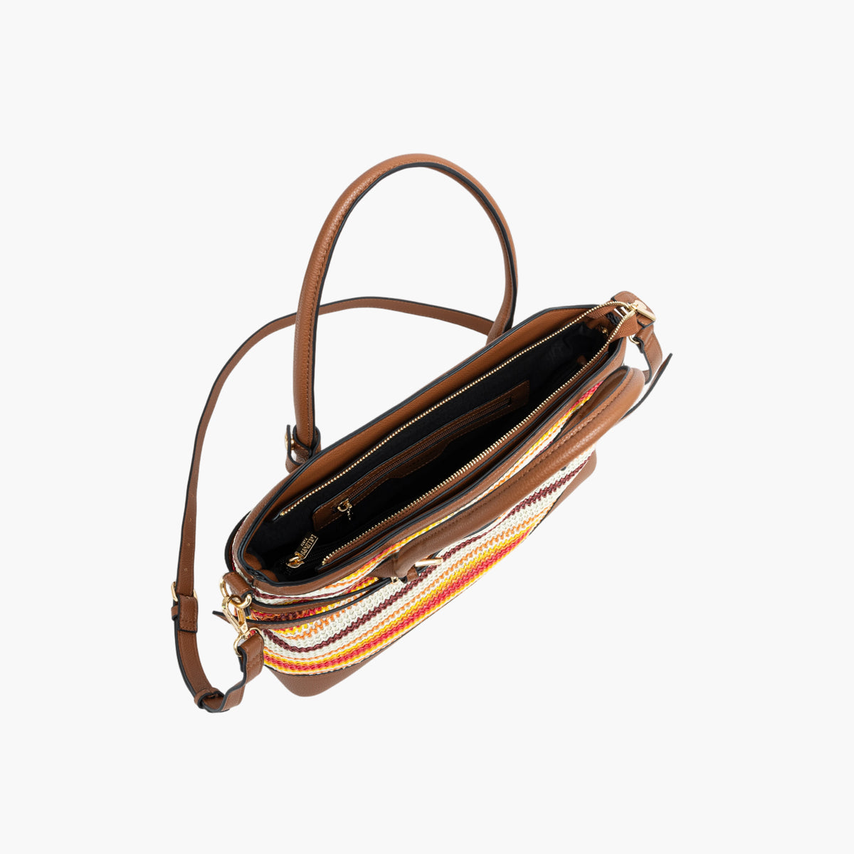 Grand sac shopper orange Sartene