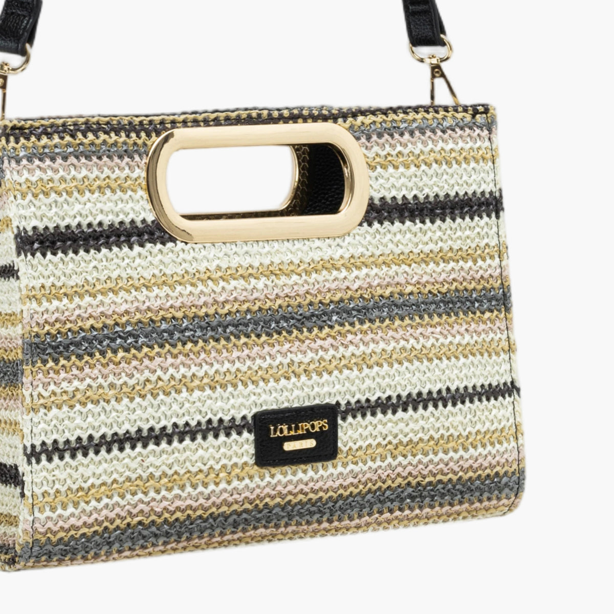 Petit sac shopper noir Sartene