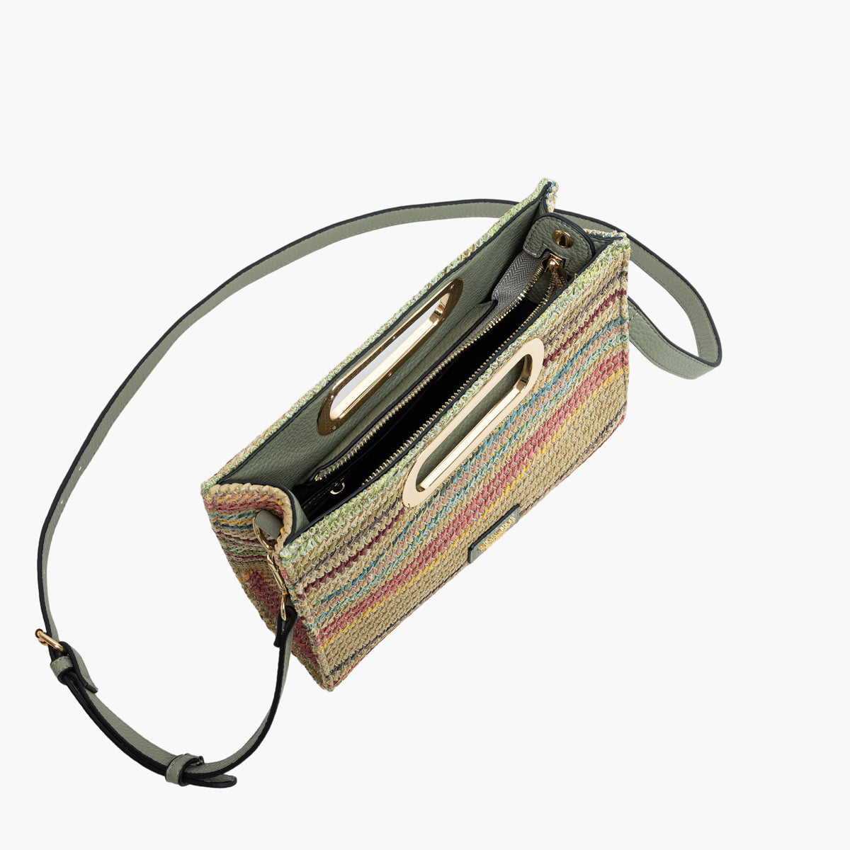 Petit sac shopper vert Sartene