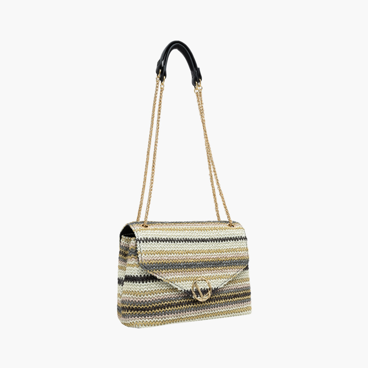 Sac porté épaule Lily noir Sartene
