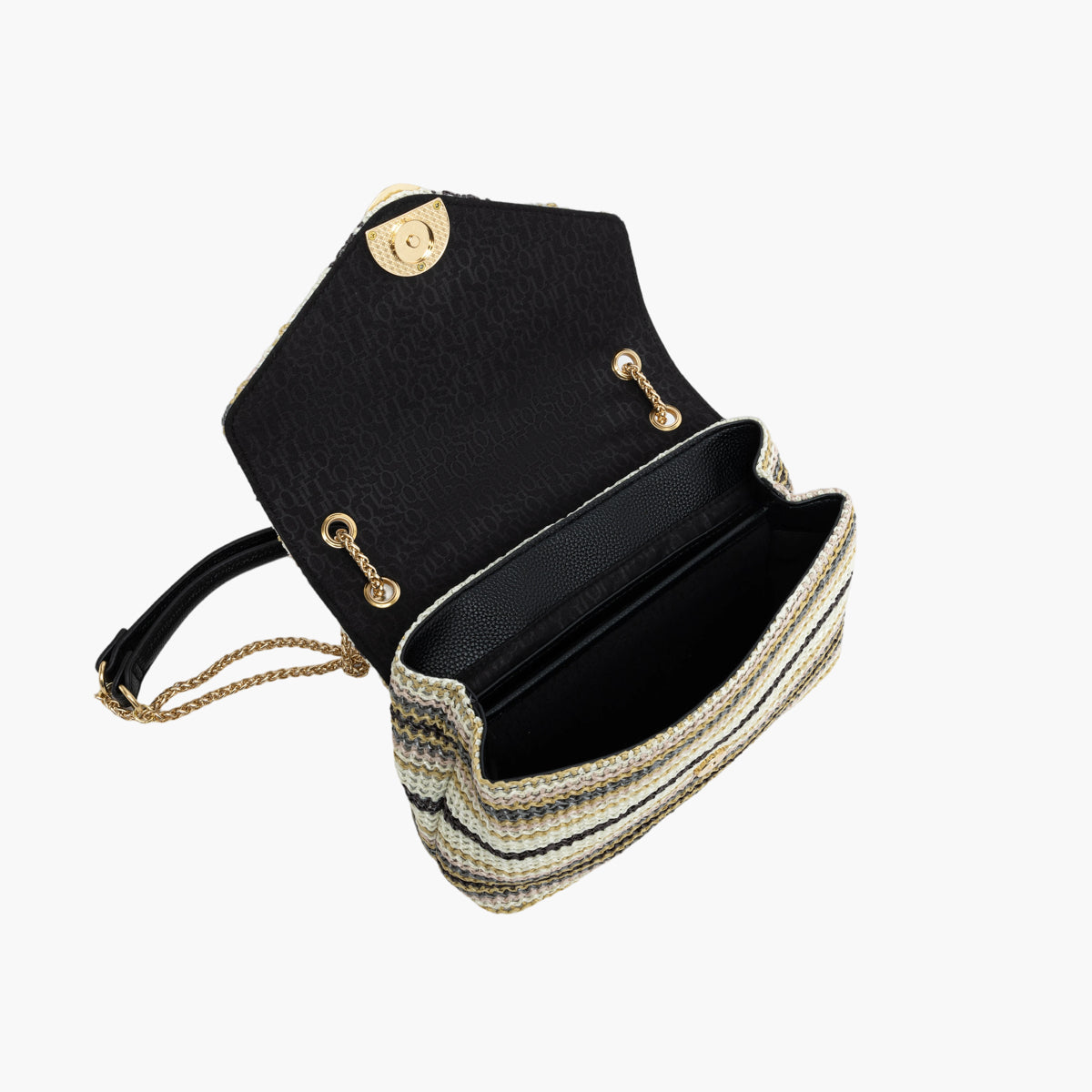 Sac porté épaule Lily noir Sartene