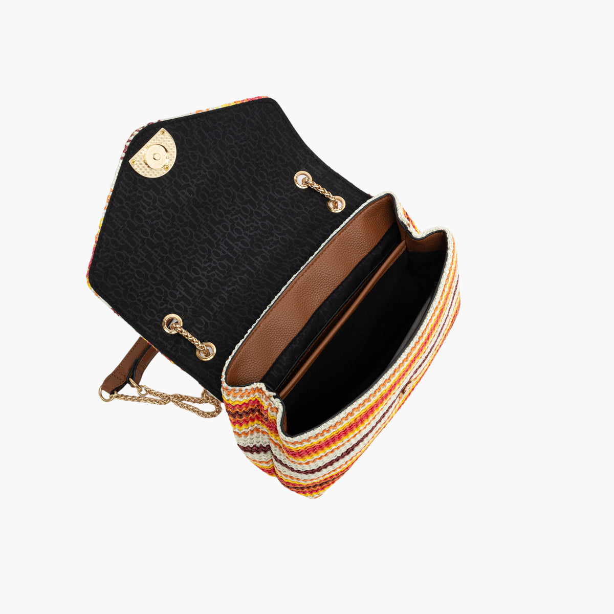 Sac porté épaule Lily orange Sartene