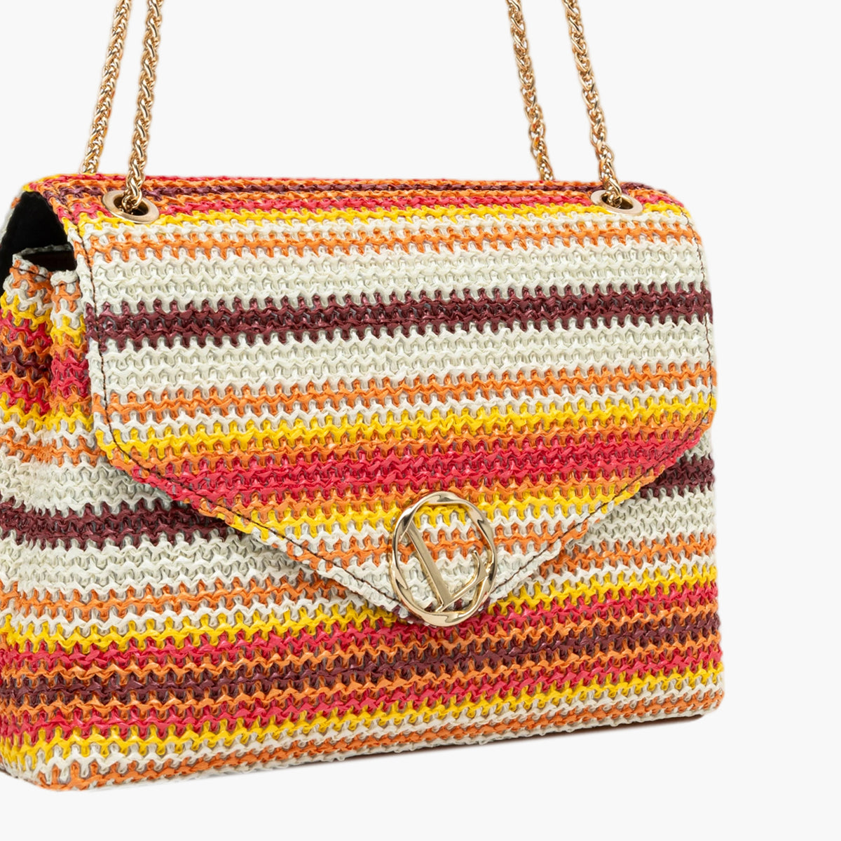 Sac porté épaule Lily orange Sartene