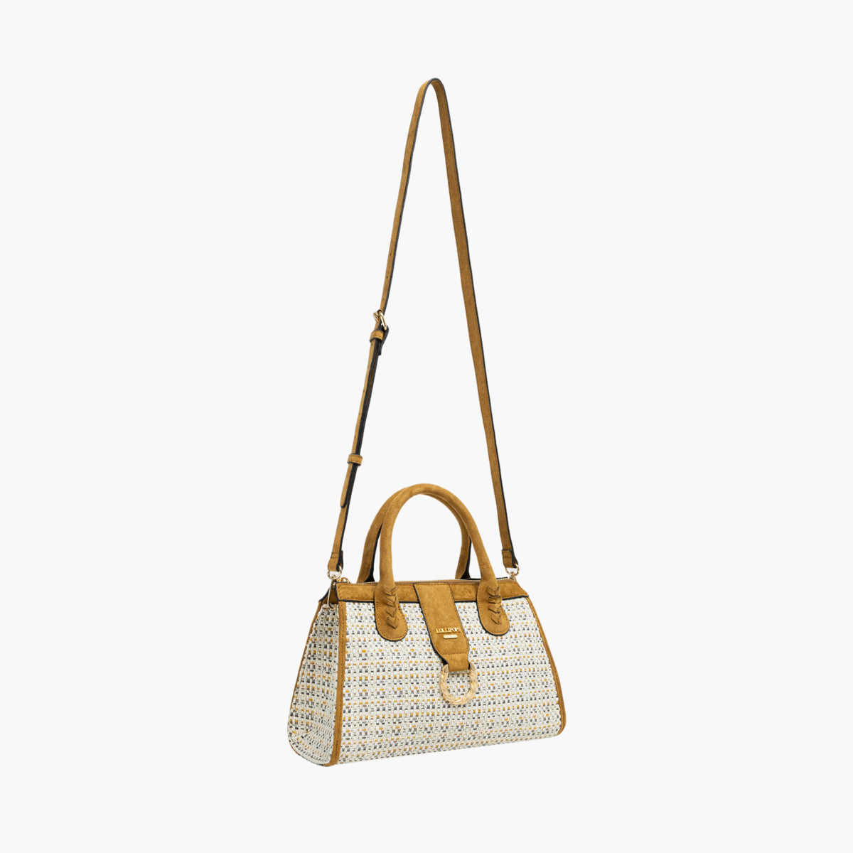 Petit sac shopper camel Shai