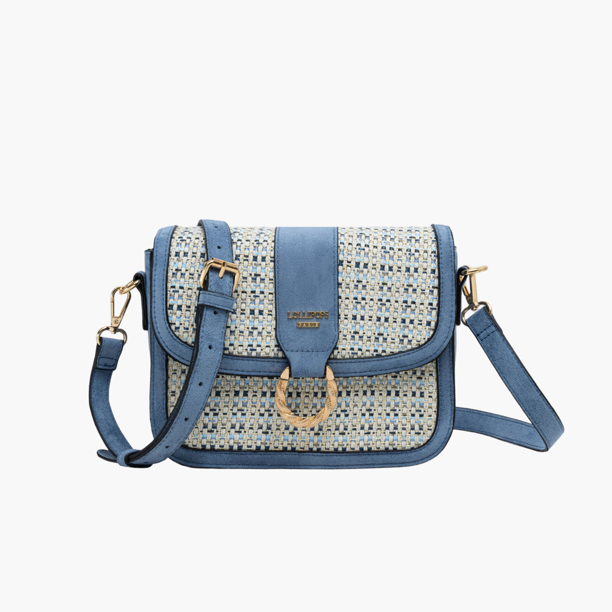 Sac porté épaule bleu Shai