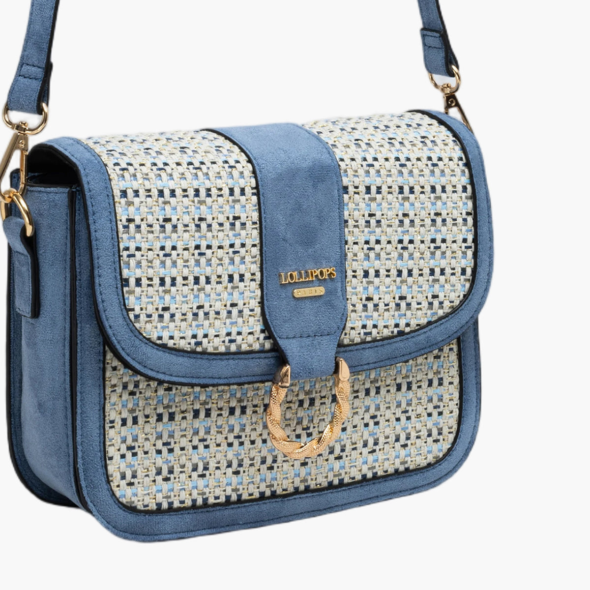 Sac porté épaule bleu Shai