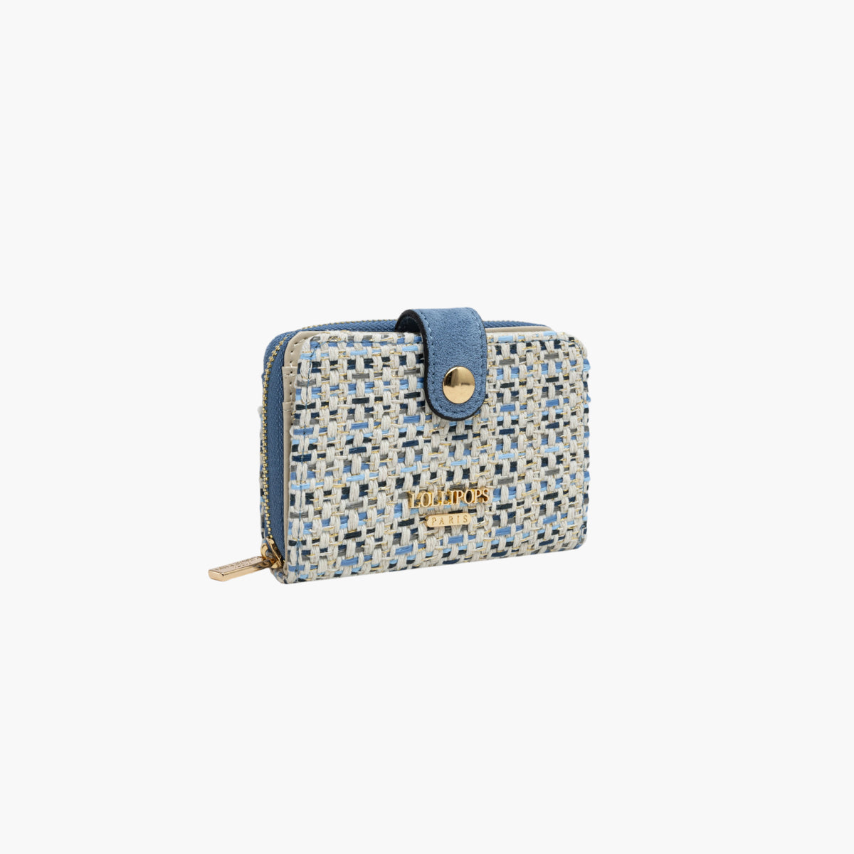 Petit portefeuille bleu Shai