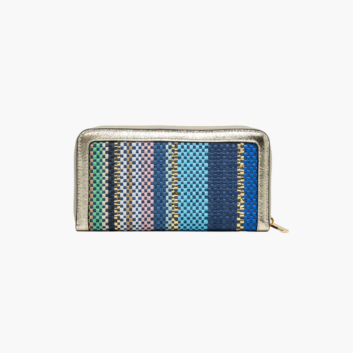 Grand portefeuille bleu Sunny