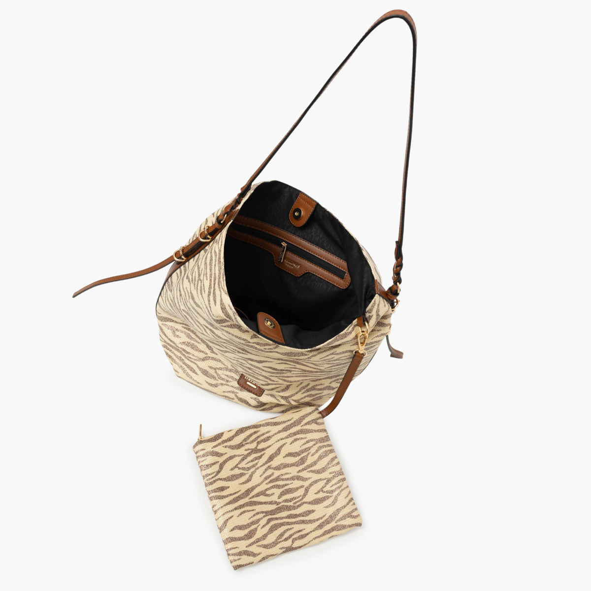 Sac hobo marron S-Ringo