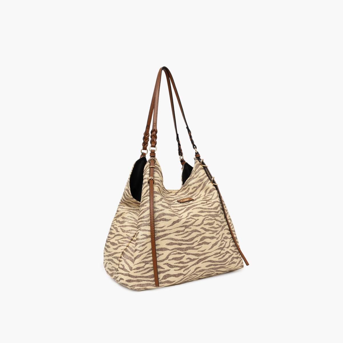 Grand sac shopper marron S-Ringo